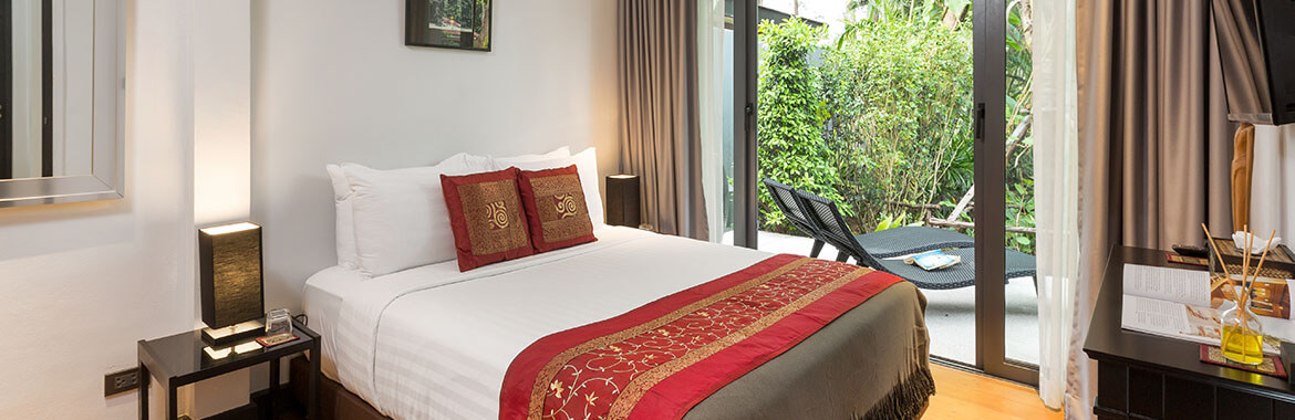 Infinity Blue Phuket - Guest bedroom and tv