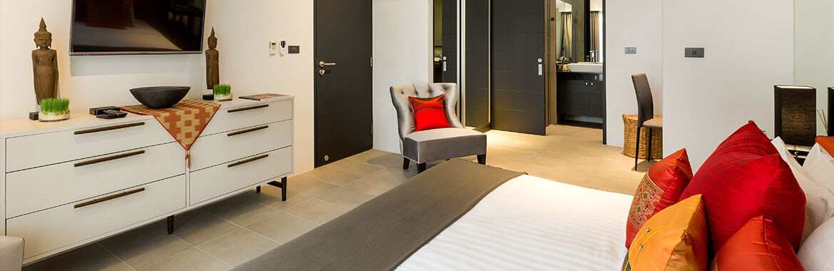 Infinity Blue Phuket - Modern design guest bedroom