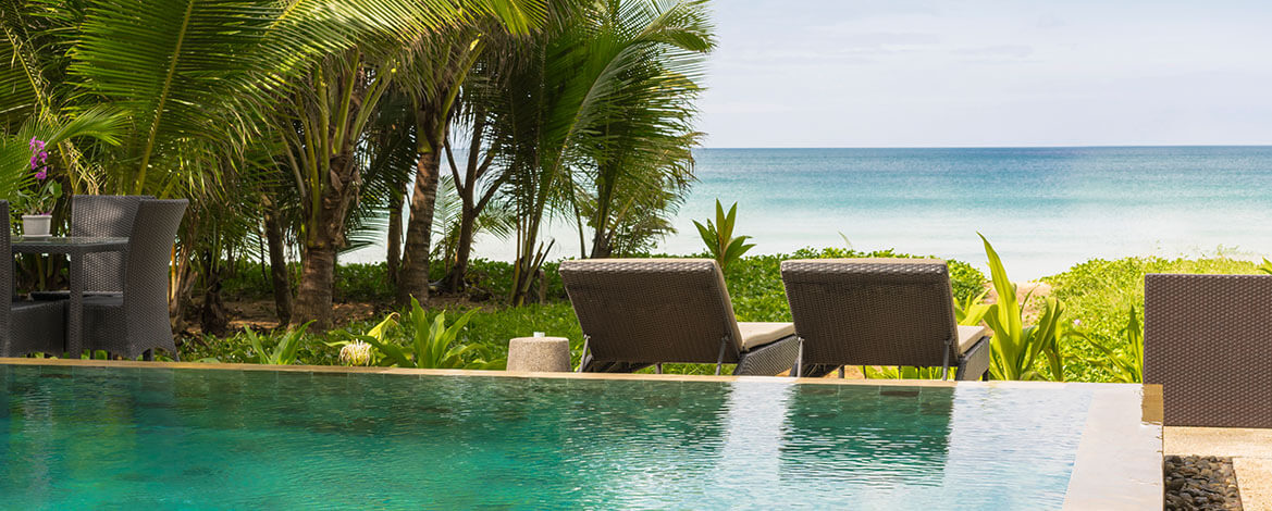 Infinity Blue Phuket - Pool and the view